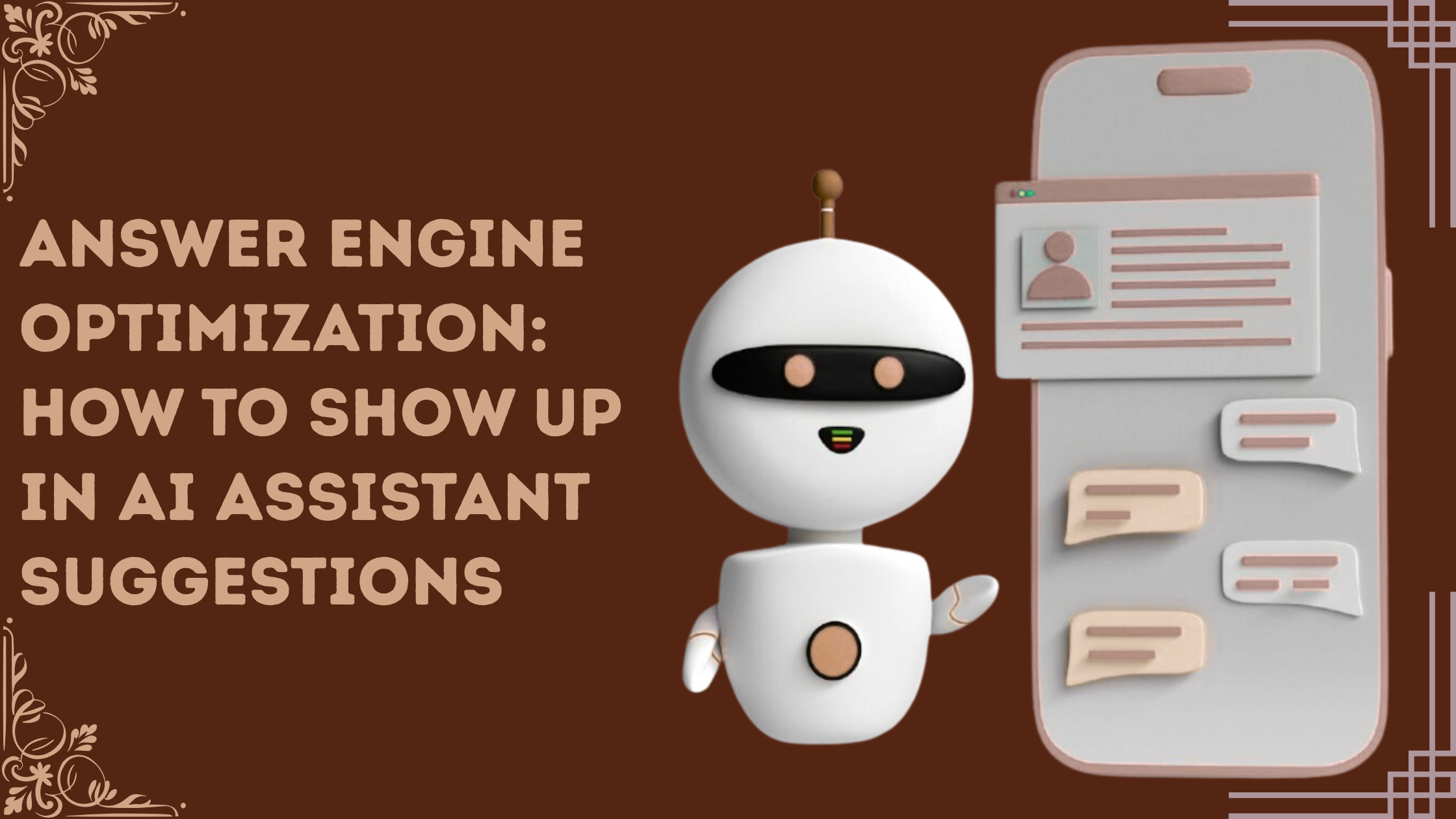Answer Engine Optimization: How to Show Up in AI Assistant Suggestions